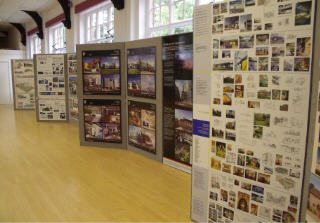 view of exhibition